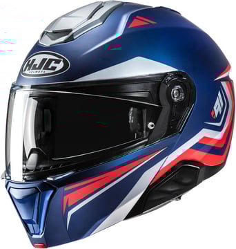 HJC i91 Tricus Blue/Red 532