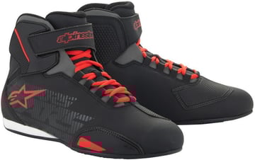 Alpinestars Sektor Shoe Shoes Black/Bright Red 1303