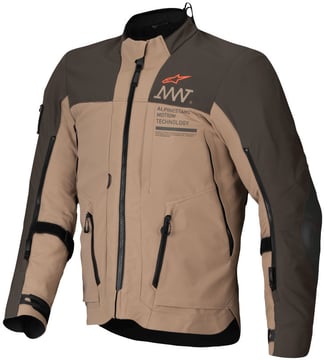 Alpinestars Amt-8 Stretch  Drystar XF Jacket Dark Brown/Dark Khaki 8018