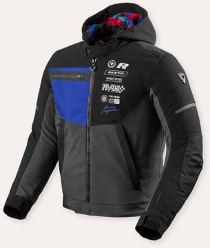 REV'IT Haste H2O Jacket Black/Blue