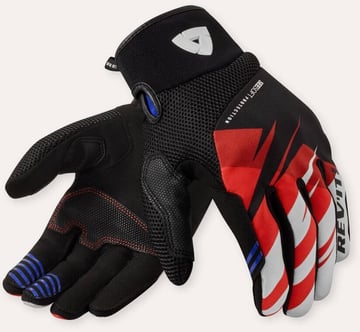 REV'IT Surge Gloves Black/Red