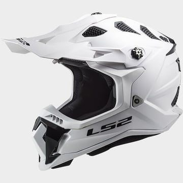 LS2 MX700 Subverter Solid Gloss White