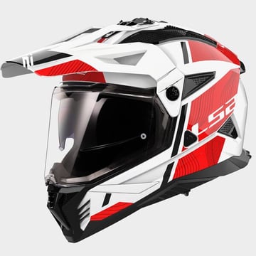 LS2 MX702 Pioneer II Hill White Red