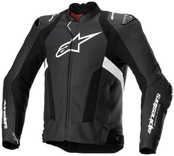 Alpinestars Missile V3 Airflow Leather Jacket Black White 12