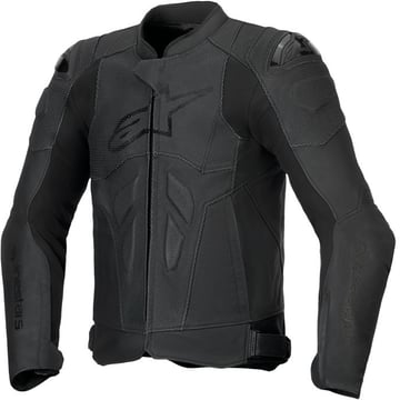 Alpinestars Dusk Airflow Leather Jacket Black Black 1100