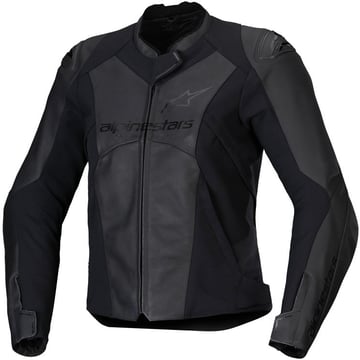 Alpinestars Stella Faster V3 Leather Jacket Black Black 1100