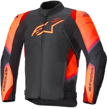 Alpinestars T-Sp 1 V2 Waterproof Jacket Black Red Fluo 1030