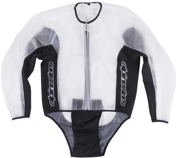 Alpinestars Racing Rain Jacket Clear Black 01