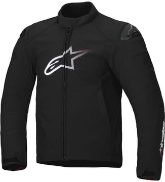 Alpinestars Smx Waterproof Jacket Black White Bright Red 1304