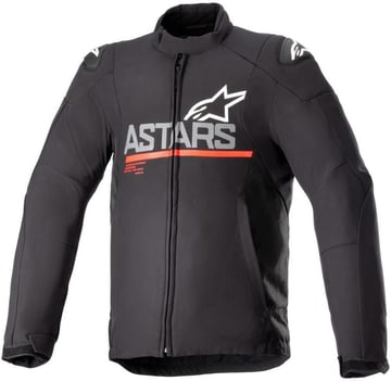 Alpinestars Smx Waterproof Jacket Black Dark Gray Bright Red 1993