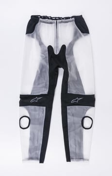 Alpinestars Racing Rain Pants Clear Black 01