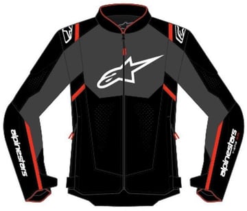 Alpinestars T-Sps Air V2 Jacket Black Red Fluo 1030
