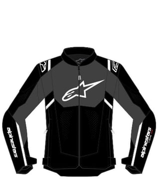 Alpinestars T-Sps Air V2 Jacket Black White 12