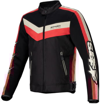 Alpinestars T-Dyno Air Jacket Black Bright Red Ecru 1486