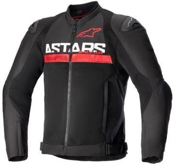Alpinestars Smx Air Jacket Black Bright Red 1303