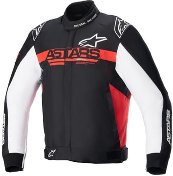 Alpinestars Monza-Sport Jacket Black Bright Red White 1342