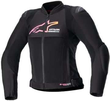 Alpinestars Stella Smx Air Jacket Black Yellow Pink 1439