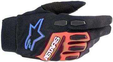 Alpinestars Full Bore Xt Gloves Black Bright Red Blue 1317