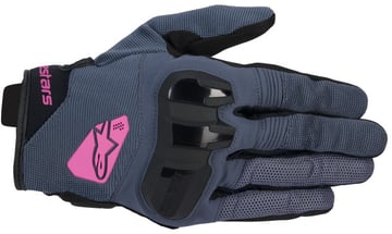 Alpinestars Chrome Women'S Gloves Asphalt Black Purple 9227