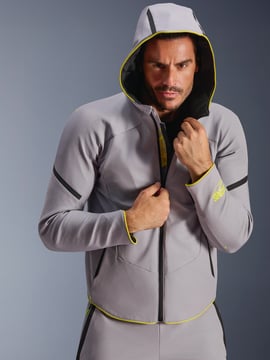 Alpinestars Aeroshell Wp Jacket Mid Gray Yellow Fluo 9116