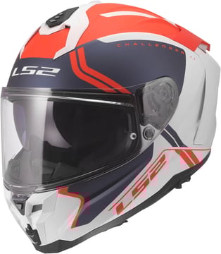 LS2 FF817 Challenger II Titan White Blue Red