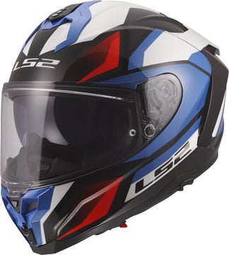 LS2 FF817 Challenger II Viper White Blue Red