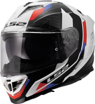 LS2 FF818 Storm III Sporty White Blue Red