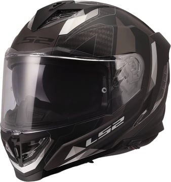 LS2 FF818 Storm III Sporty Black Grey
