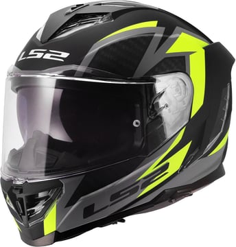 LS2 FF818 Storm III Dynamo Black H-V Yellow