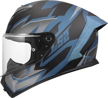 LS2 FF820 Rapid III Xtrem Black Blue Petrol