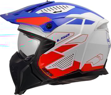 LS2 OF606 Drifter  Trek White Blue Red-06