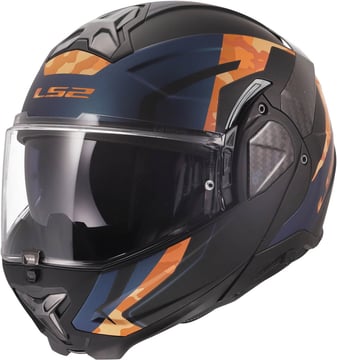 LS2 FF910 Advant II Glide Black Orange