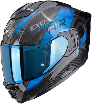 Scorpion EXO-1500 AIR Carbon Platted Black/Blue