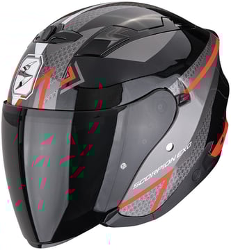 Scorpion EXO-230 Loop Metal Black/Red