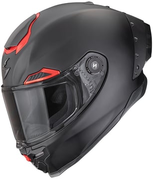 Scorpion EXO-RACE AIR Solid Matt Black/Red