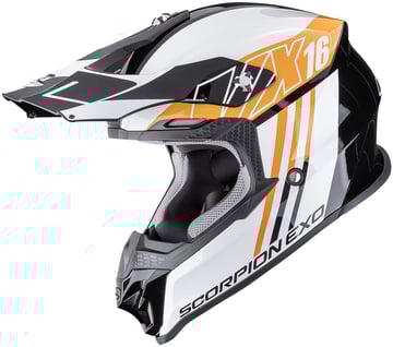 Scorpion VX-16 EVO AIR Lignes Black/Orange