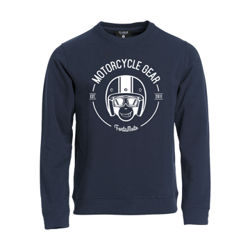 FortaMoto Logo Sweater Navy