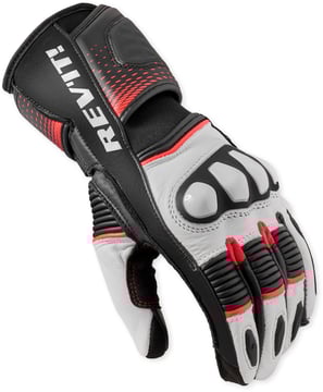 REV'IT Xena 4 Ladies Gloves White/Neon Red