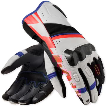 REV'IT RSR 5 Gloves White/Blue