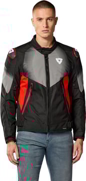 REV'IT Control H2O Jacket Black/Red
