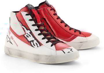 Alpinestars Stated Flair Shoes Shoes White/Bright Red