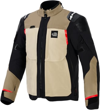 Alpinestars Andes Pro Drystar® Xf Jacket Walnut/Aluminum