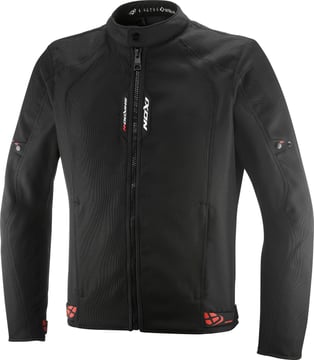 Ixon Shadow Jacket Black/White/Bright Red