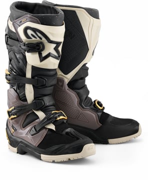 Alpinestars Tech 7 Enduro Drystar Black/Dark Gray/Gold
