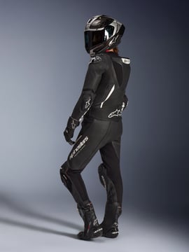 Alpinestars Stella Gp-R7 2Pc Leather Suit Racepak Black