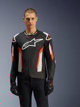 Alpinestars T-Gp Air Jacket Black/Red Fluo