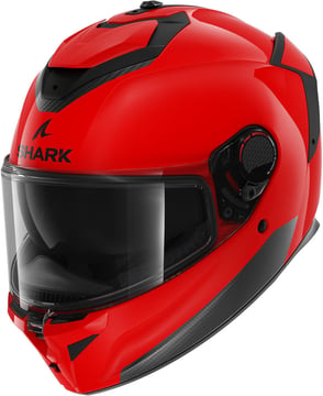Shark Spartan GT Pro Blank Red RED