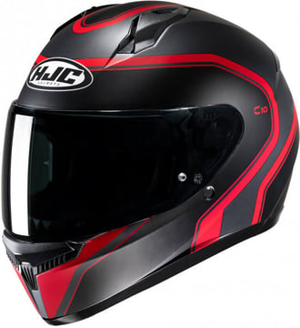 HJC C10 Elie Black/Red 130