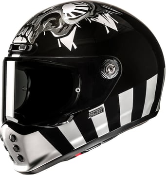 HJC V10 Crania Black/White 120