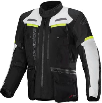 Alpinestars Bogota' Pro Drystar Jacket Black/Ice Gray/Yellow Fluo 1381